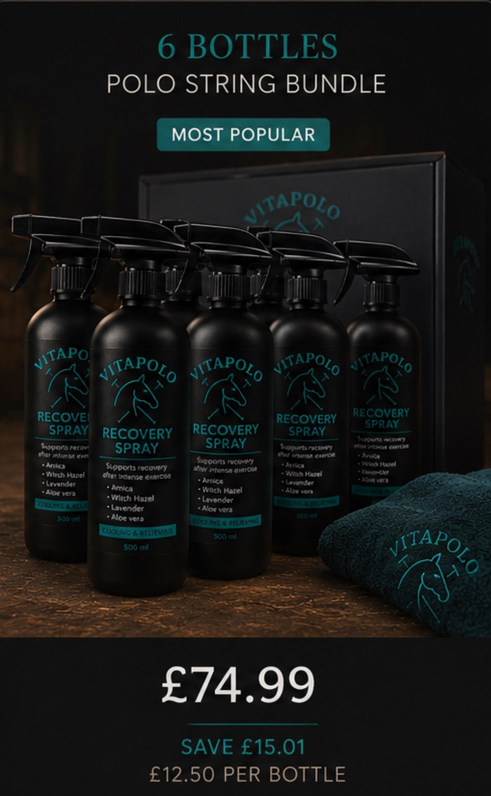 6 bottle polo string bundle